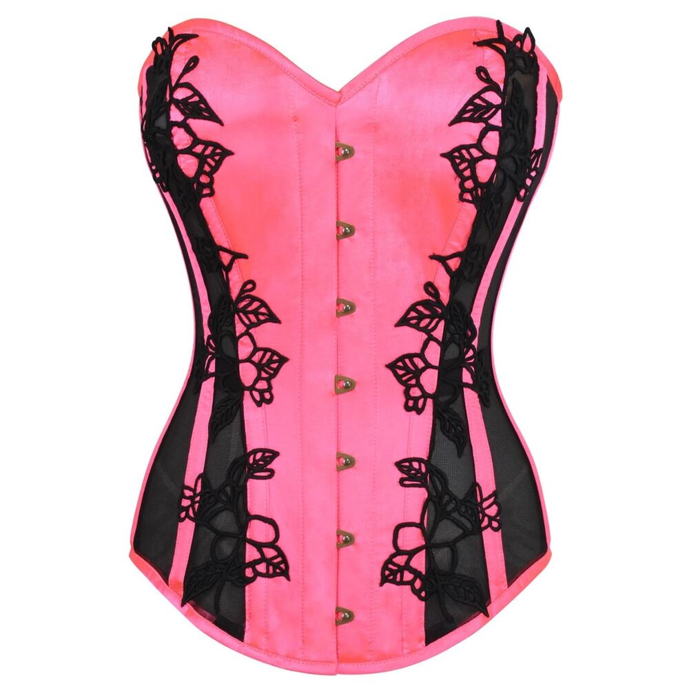CORSET-STORY/ Hot Pink Overbust Corset